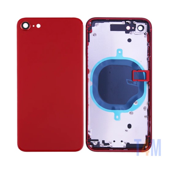 Back Cover+Frame Apple iPhone SE 2020 Red